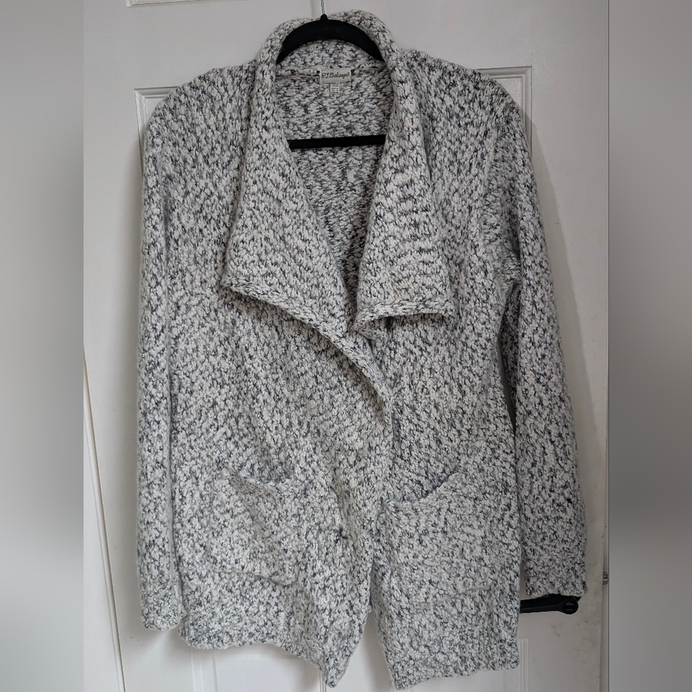 P P.J. Salvage Small Eyelash Duster Cardigan